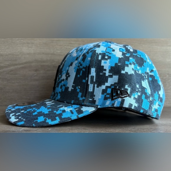 Los Angeles DODGERS MLB Digital Camo New Era 9Forty StrapBack Hat NWT - Picture 2 of 6